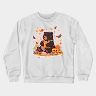 Autumn Candy Bear Crewneck Sweatshirt